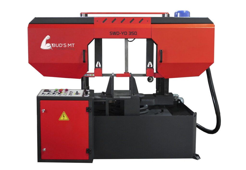 SWD-YD 350 Semi-Auto Mitre Double Column Band-Saw - Bud's Machine Tools